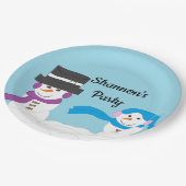 Winter is Snowy: ペーパープレート (アングル)