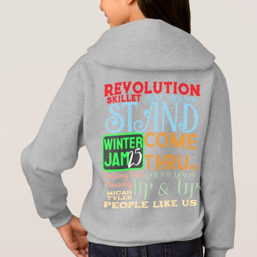 Winter Jam 2025 Jam Nation Skillet Anne Wilson (裏面)