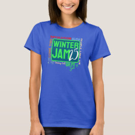 Winter Jam 2025 Jam Nation Skillet Anne Wilson Tシャツ