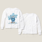 winter jersey for kids (デザイン 正面＆背面)