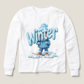 winter jersey for kids (デザイン正面)