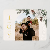 Winter Joy Archの写真 箔シーズンカード (正面)
