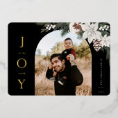 Winter Joy Archの写真 箔シーズンカード (正面)