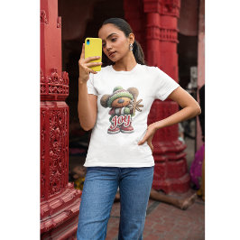 Winter Joy Bear T-Shirt Tシャツ