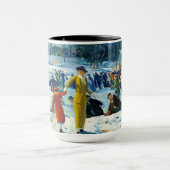 Winter Joy – Bellows Ice Skating Mug マグカップ (中央)