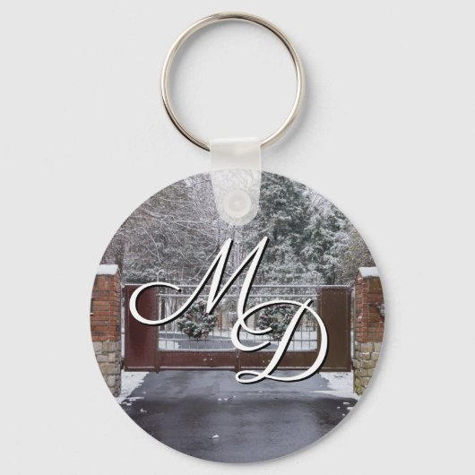 Winter Keychainへようこそ キーホルダー (正面)