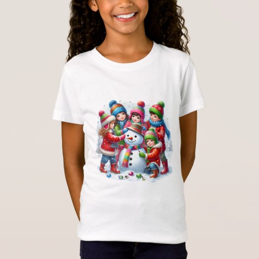 Winter Kids T-Shirt Tシャツ (正面)