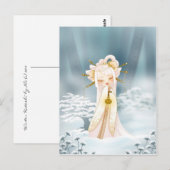 Winter kokeshi ポストカード (正面/裏面)