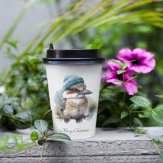 Winter Kookaburra Wishes, custom 紙コップ
