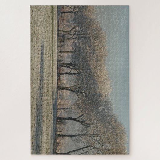 Winter landscape ジグソーパズル (縦)