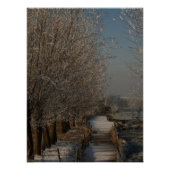 Winter landscape  ポスター (正面)