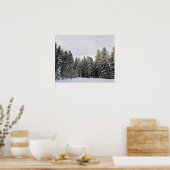 Winter Landscape near Koenigsfeld, Black Forest, ポスター (キッチン)