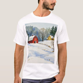 Winter landscape tシャツ