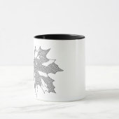 winter leaf マグカップ (中央)