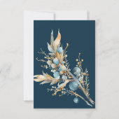 Winter Little Snowflake Clothesline Thank You (裏面)