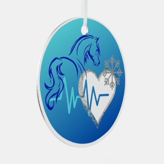 Winter Logo Multiple Ornament Options メタルオーナメント (正面右)