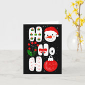 Winter Magic Design Retro Winter Christmas Vector カード (黄色い花)