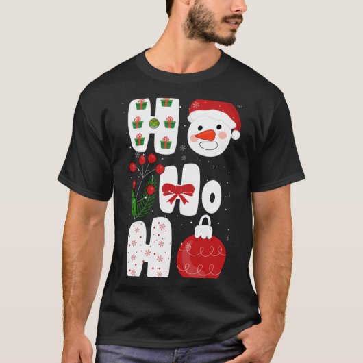 Winter Magic Design Retro Winter Christmas Vector  Tシャツ (正面)