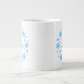 Winter Magic Snowflake Wreath Coffee Mug ジャンボコーヒーマグカップ (正面)