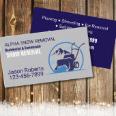 Winter Maintenance Services Snow Removal  名刺