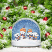 Winter Maltese Christmas Art (クリスマス)