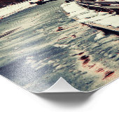 Winter Meets秋インCentral Park, NYC フォトプリント (角)