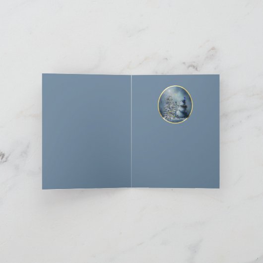 Winter Miracle  サンキューカード (内部)