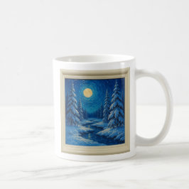 Winter Moonlight Mug コーヒーマグカップ