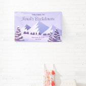 Winter Mountain Bachelorette Weekend Custom 横断幕 (インサイチュ)