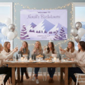 Winter Mountain Bachelorette Weekend Custom  横断幕