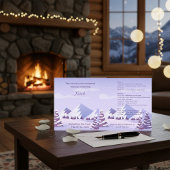 Winter Mountain Getaway Bachelorette Weekend  招待状