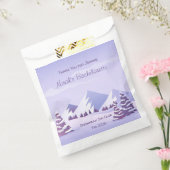Winter Mountains Bachelorette Weekend Favor Bag フェイバーバッグ (封をした状態)