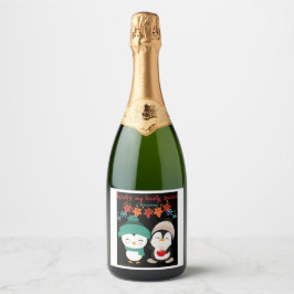 Winter My Lovely Season – Christmas Beer Label  スパークリングワインラベル