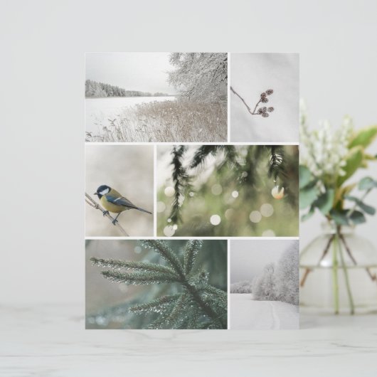 Winter Nature: Christmas Scrapbook Cutout paper (スタンド正面)