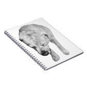 Winter Notes with Shaded Lab Muse ノートブック (右側)