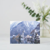 WINTER OF HALLSTATT AUSTRIA Postcard ポストカード (スタンド正面)