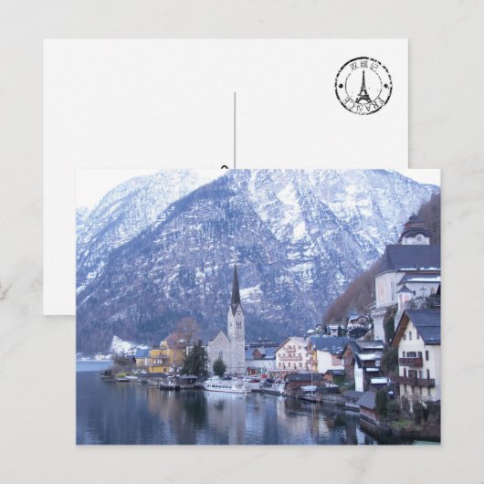 WINTER OF HALLSTATT AUSTRIA Postcard ポストカード (正面/裏面)
