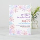 Winter Onderland Birthday 招待状 (スタンド正面)