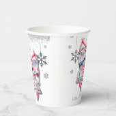 Winter Onderland Girl 1st. Birthday Party 紙コップ (右)