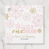 Winter Onederland 1st Birthday  フェイバータグ (正面)