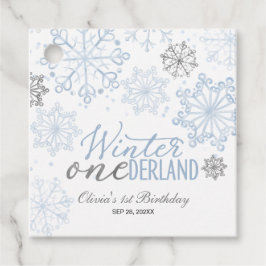 Winter Onederland 1st Birthday  フェイバータグ