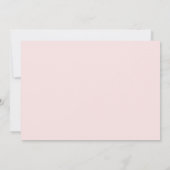 Winter Onederland 1st Birthday Flat Thank You Card サンキューカード (裏面)