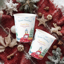 winter onederland 1st birthday invitations