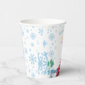 winter onederland 1st birthday invitations 紙コップ (右)