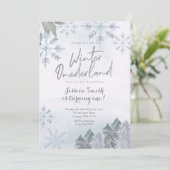 Winter Onederland 1th birthday招待状 招待状 (スタンド正面)