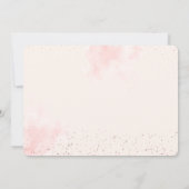 Winter Onederland Baby Arch Photo 1st Birthday 招待状 (裏面)