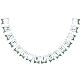 Winter ONEderland Birthday Banner バンティングフラッグ