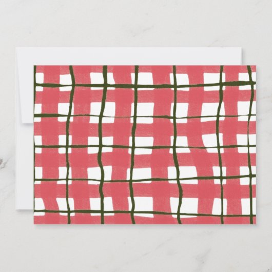 Winter ONEderland Photo Invitation 招待状 (裏面)