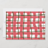 Winter ONEderland Photo Thank You 招待状 (裏面)