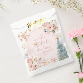 Winter Onederland Snowflake 1st Birthday Party フェイバーバッグ